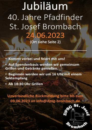 DPSG Brombach Jubilaeum 24062023